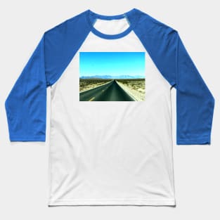 Road to the mountains Baseball T-Shirt